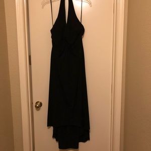 NWT Lane Bryant halter hi-lo black dress size 20